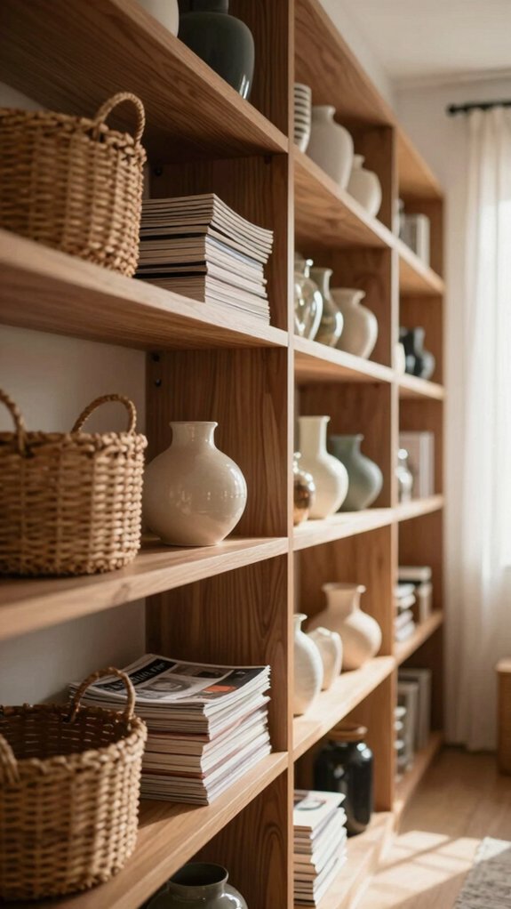 Built-In Shelves That Solve Storage Without Adding Furniture 18 recessed storage nooks save space