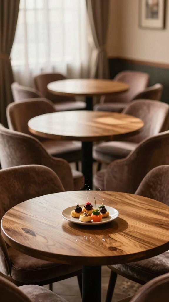 round table for easy chats