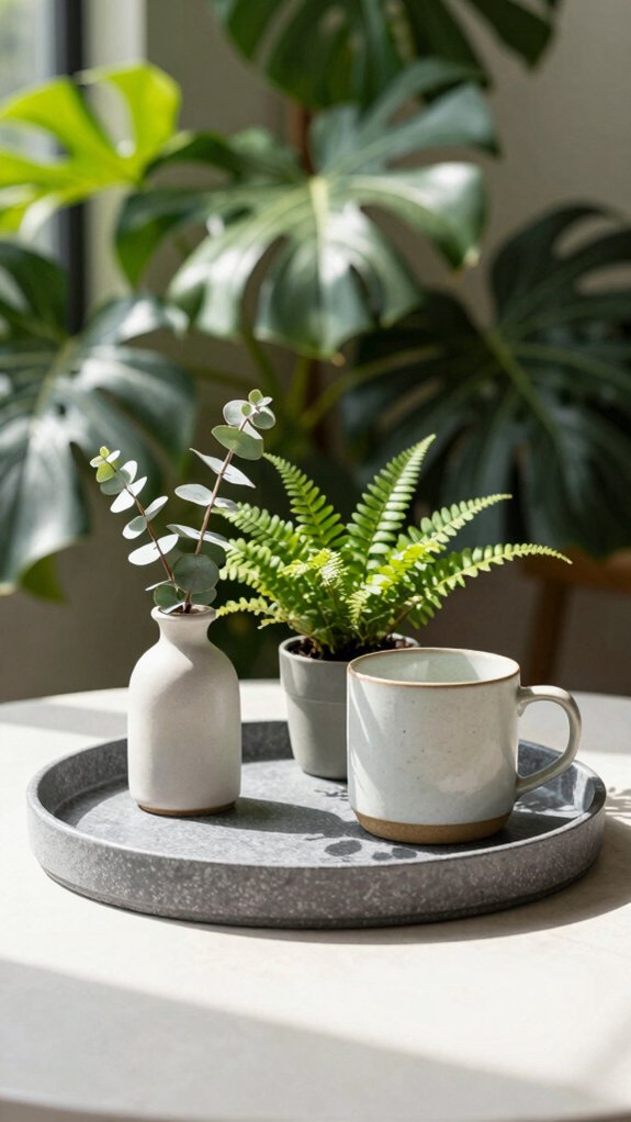 rule of three greenery