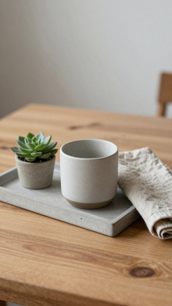 Minimal Tray Styling Ideas That Bring Balance to Your Home Decor 24 seasonal tray accent rotation