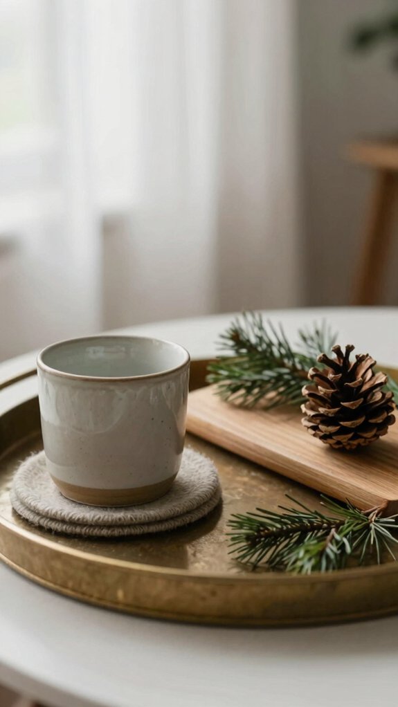 seasonal tray swap accents