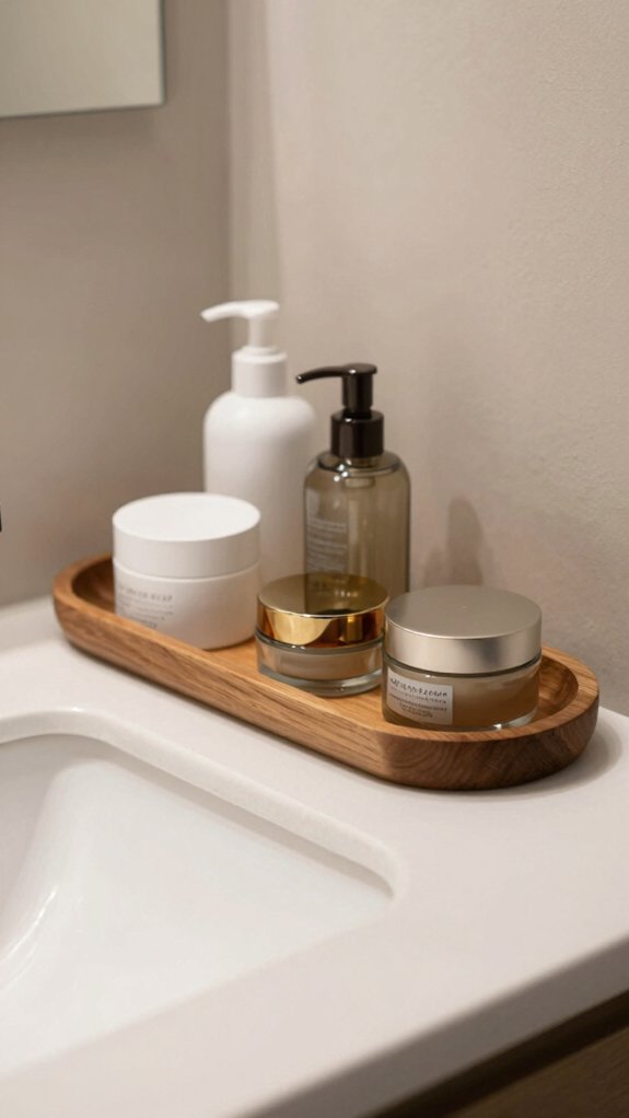sink tray for easy cleanup
