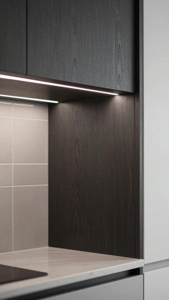 Corner Kitchen Cabinets That Finally Eliminate Dead Space 12 slim led corner cabinet lighting