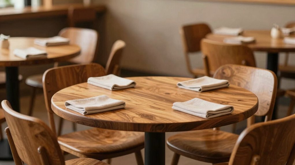 Small Round Dining Tables That Maximize Conversation Space 7 small round table conversation space