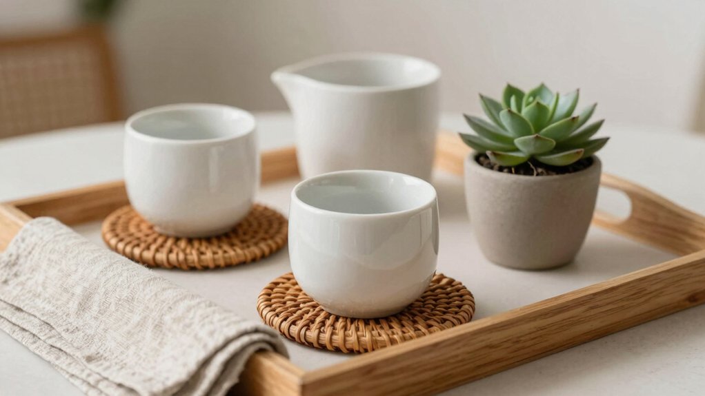 Small Space Tray Decor Ideas That Keep Your Home Looking Organized 9 small space tray organization