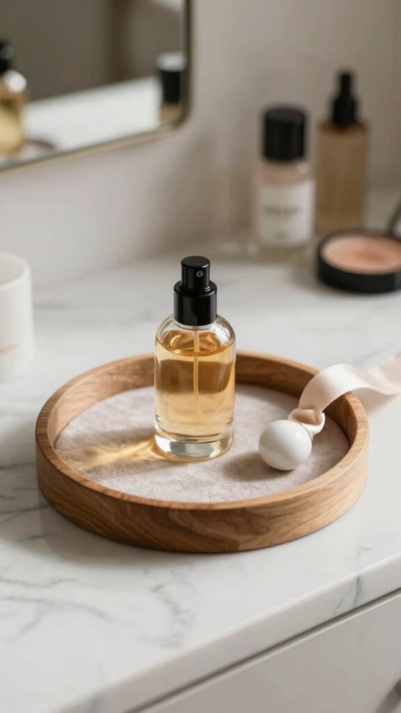 small vanity perfume tray shapes