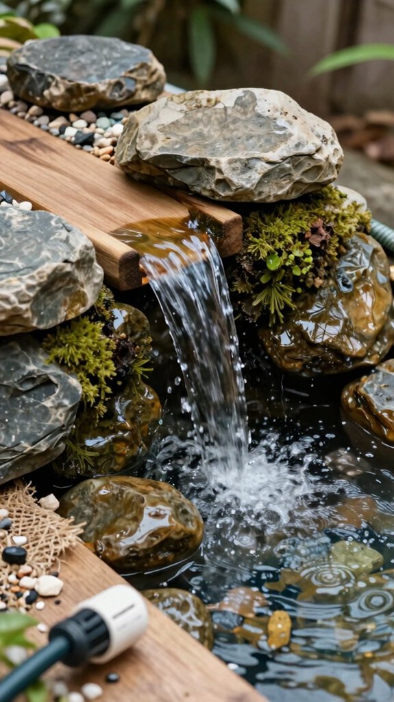 How to Build a Homemade Waterfall That Looks Natural and Runs Smoothly 3 smart basics for waterfall