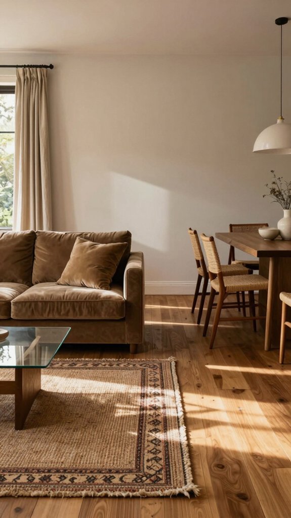 sofa as soft room divider