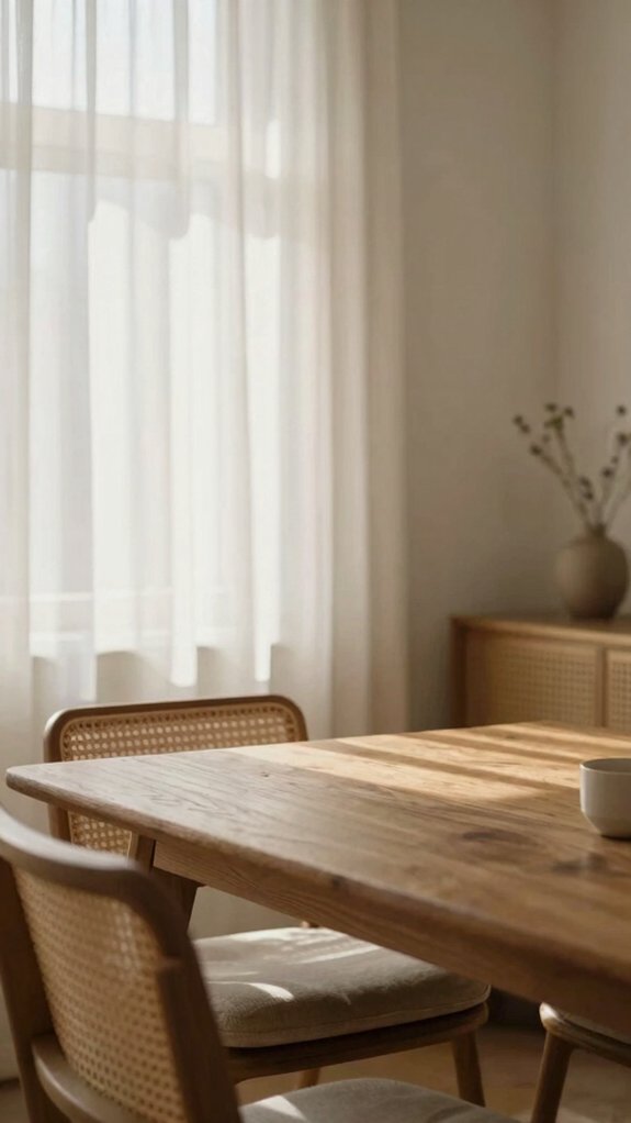 Living Dining Layouts That Reduce Visual Noise Instantly 11 soft warm layered lighting