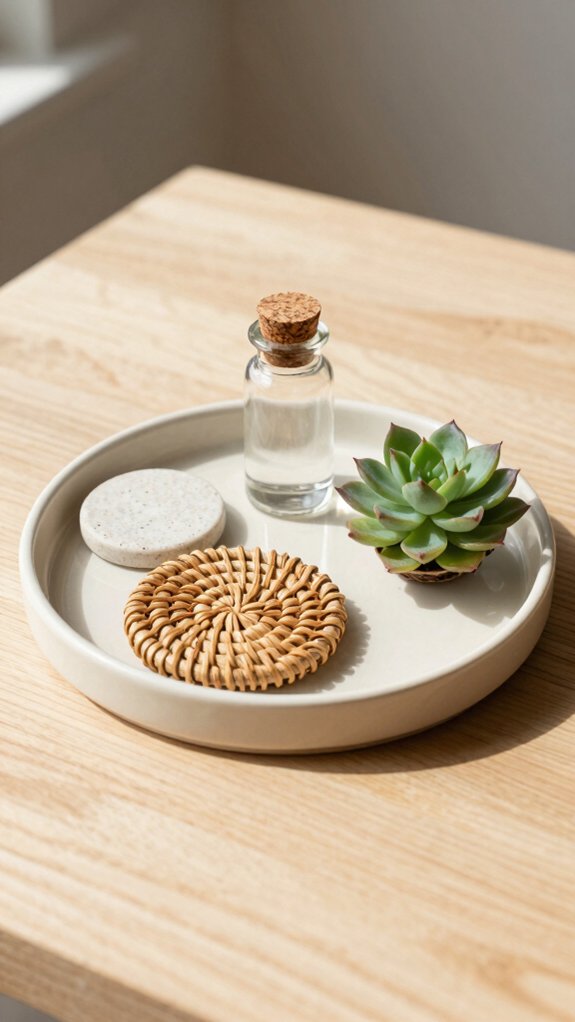 Small Space Tray Decor Ideas That Keep Your Home Looking Organized 19 style matching tray material choices