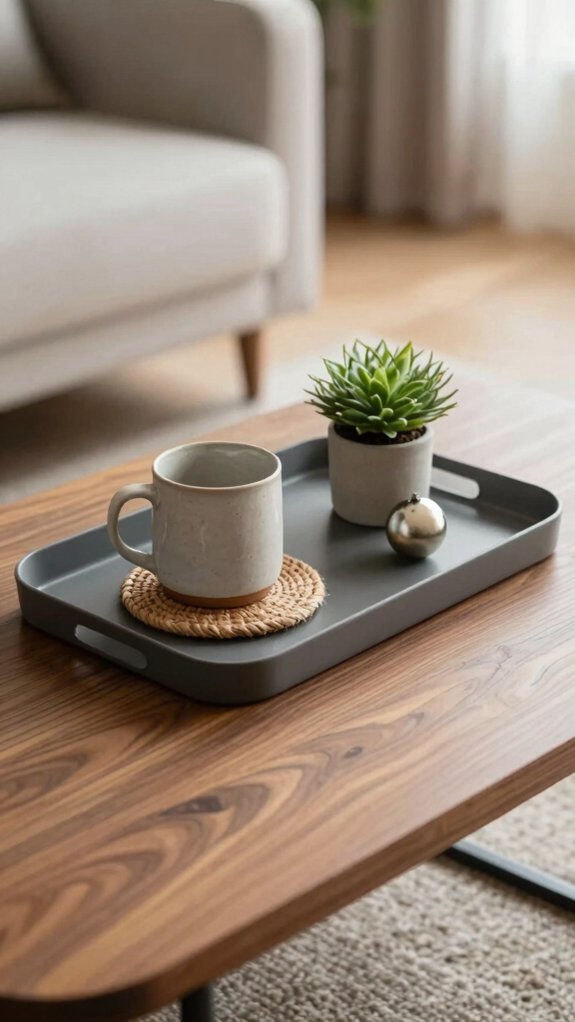 three to five objects