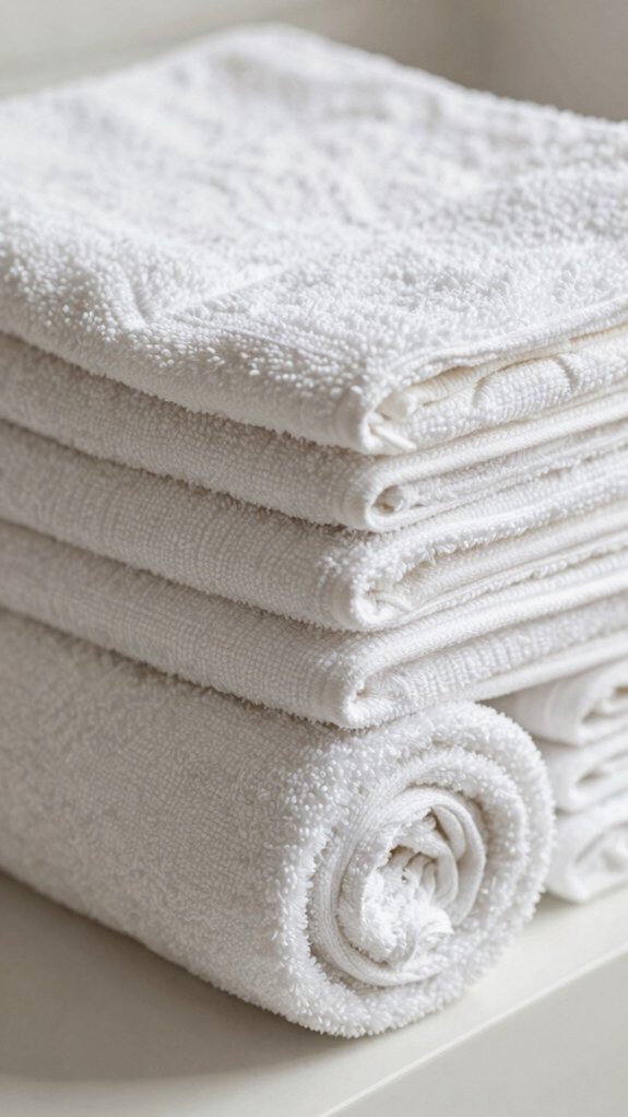 Towel Folding Methods That Actually Save Shelf Space 9 tight roll for low bulk