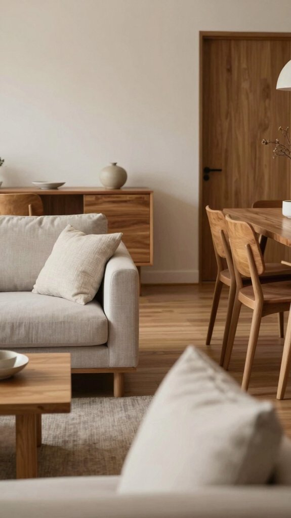 Living Dining Layouts That Reduce Visual Noise Instantly 2 too many colors and clutter