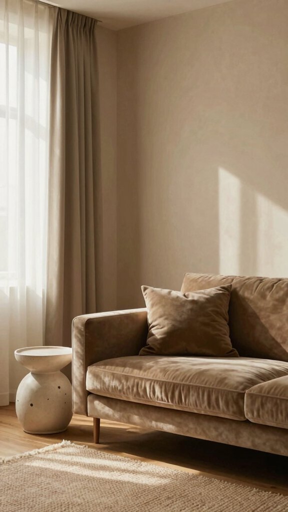 two tone fireplace wall balance
