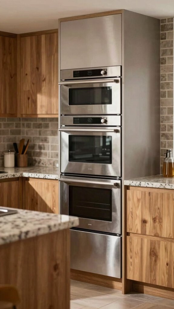Wall Oven Layouts That Improve Cooking Workflow 5 two zone range and oven setup