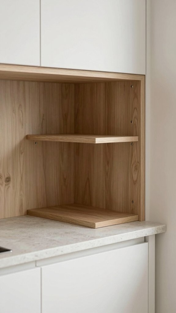 Corner Kitchen Cabinets That Finally Eliminate Dead Space 13 vertical pull out corner pantry