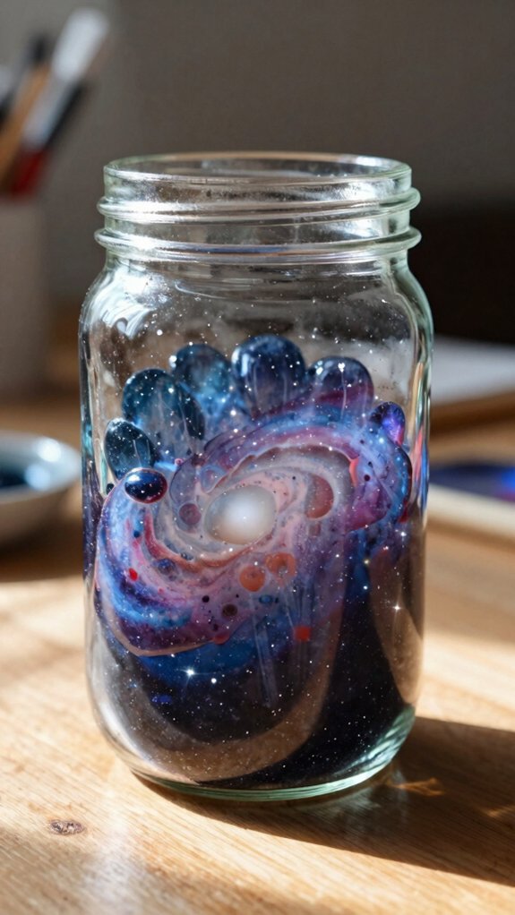 13 Galaxy Jar DIY Ideas Kids Will Love 12 a galaxy gravitational star family