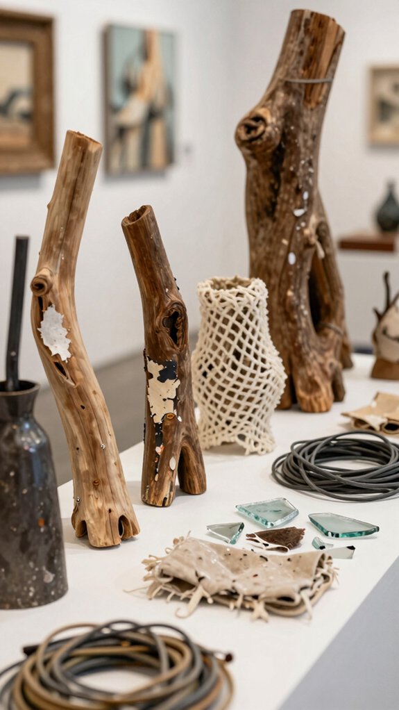 14 Upcycling Art Projects That Turn Everyday Waste Into Decor 6 beachy driftwood mosaic art