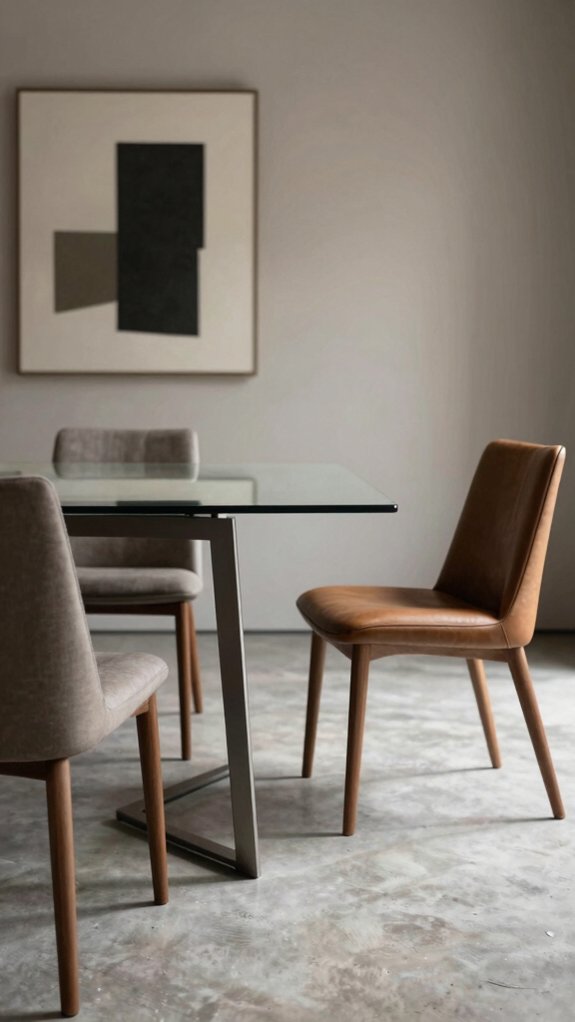bench and sideboard dining