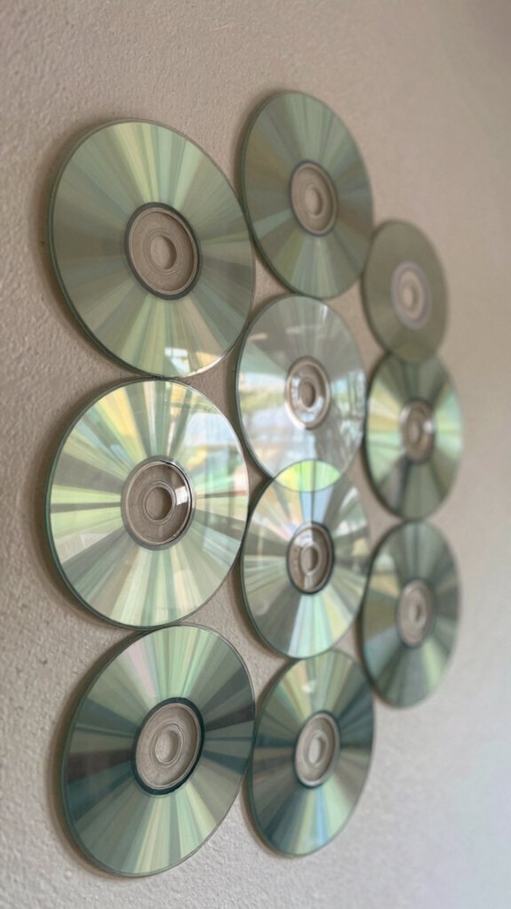 bold cd cover wall art