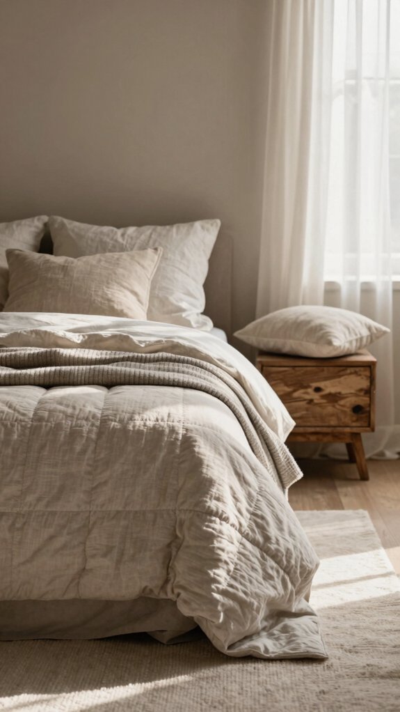 15 Bedroom Color Combinations Designers Never Get Tired Of 5 breezy greige linen layers