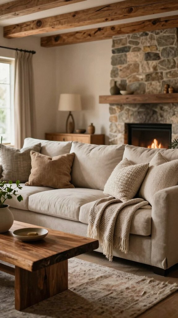 17 Cozy Living Room Ideas You’ll Never Want to Leave 7 bring warm reclaimed wood