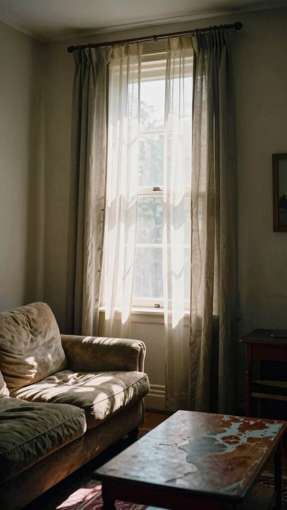 choose slim curtains avoid damage