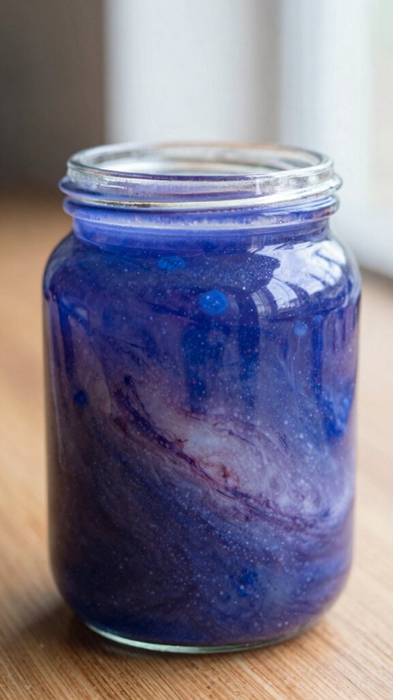 13 Galaxy Jar DIY Ideas Kids Will Love 2 cotton stars nebula swirls