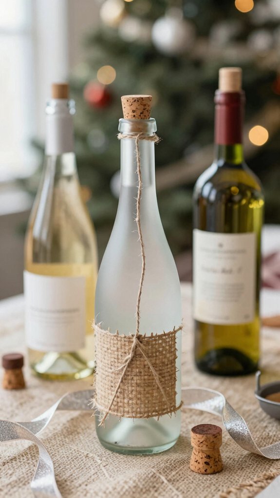 14 Wine Bottle DIY Crafts That Look Surprisingly Elegant 9 cozy diy wine bottle votive