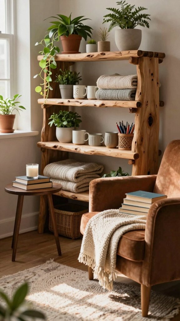 cozy small study reading corner