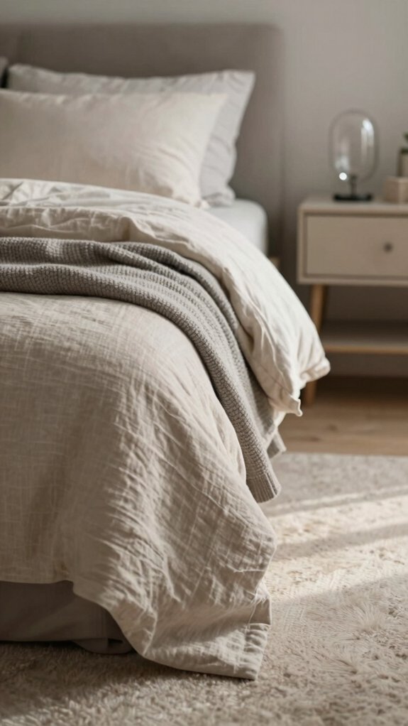 Bedroom Color Schemes That Feel Calm Morning and Night 3 cozy soft greige bedroom