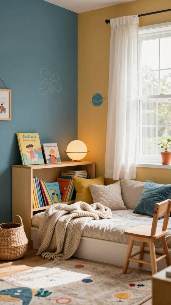 Colorful Kids Room Ideas That Spark Creativity 4 cozy twinkle lit reading nook