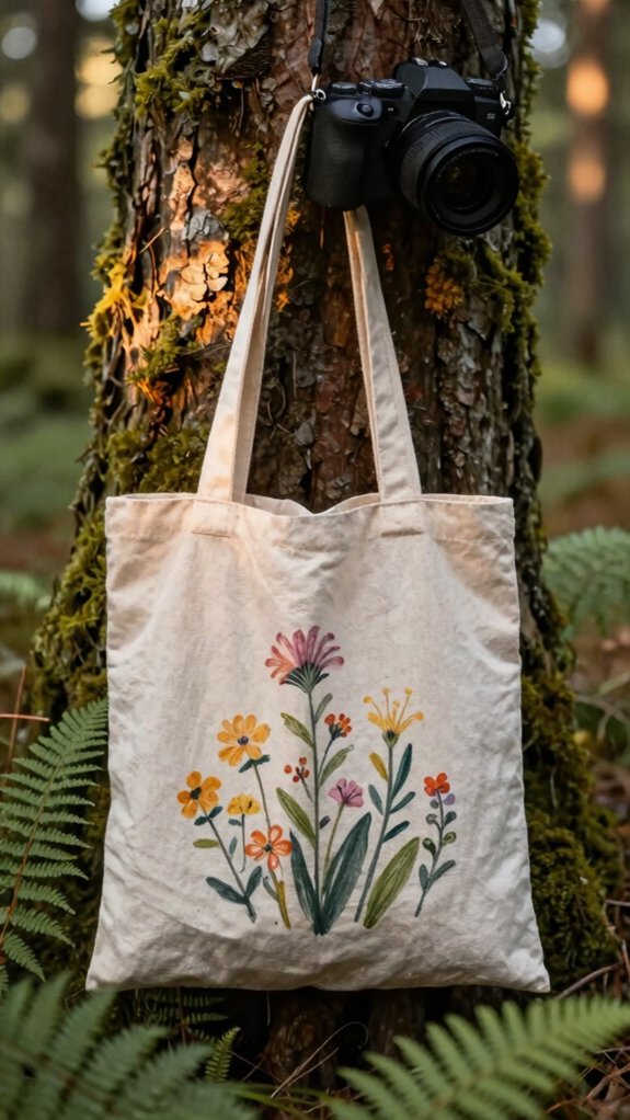 cozy woodland cottagecore painting