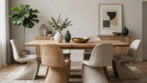 designer modern dining room decor