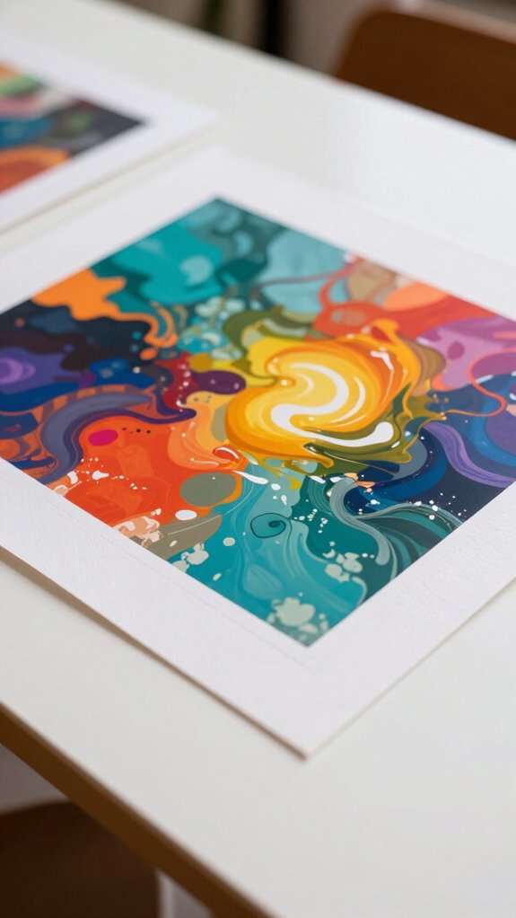 16 Art Projects for Teens That Feel Creative and Modern 14 digital prints for cohesive set