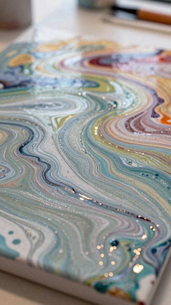 16 Art Projects for Teens That Feel Creative and Modern 9 dirty pour acrylic paint magic