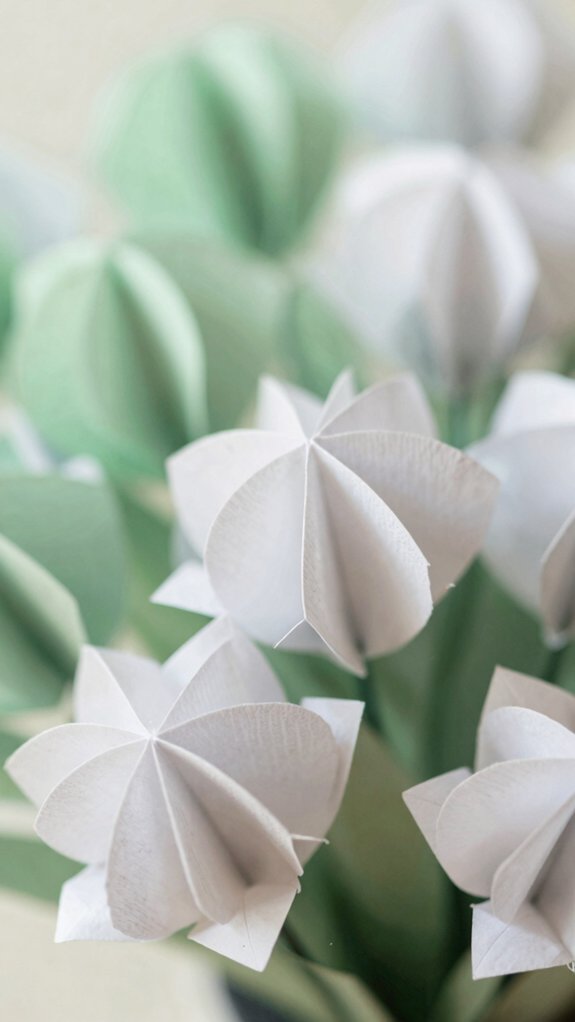 15 Easy Paper Crafts You’ll Want to Make Again and Again 2 easy accordion paper blossoms