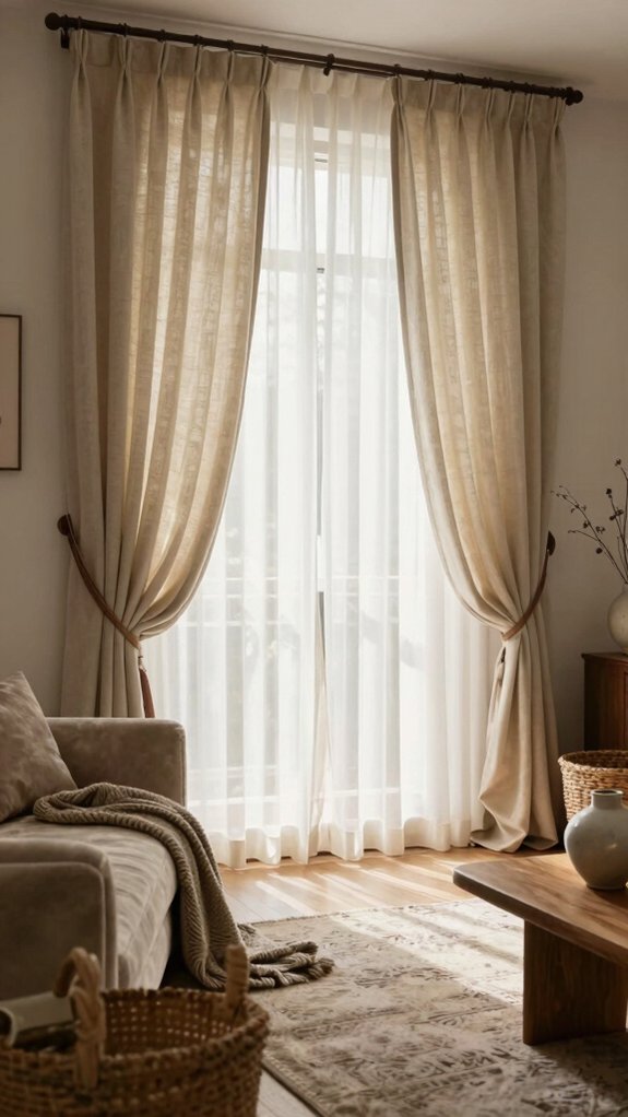 19 Cozy Living Room Ideas Inspired by Designer Homes 10 floor to ceiling cozy drapes