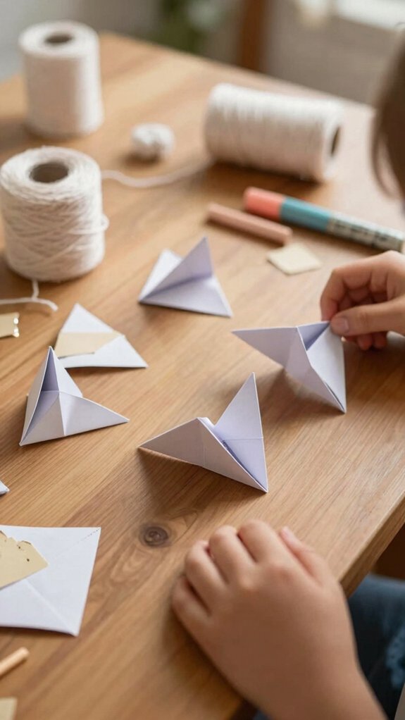 13 Retro Crafts for Kids Inspired by Old-School Fun 4 fold color snap reveal fortunes
