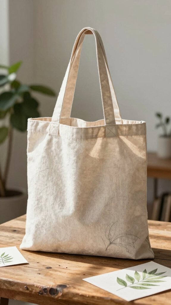 15 Cute Tote Bag Designs You’ll Want to Carry Every Day 12 fresh playful botanical leaf tote