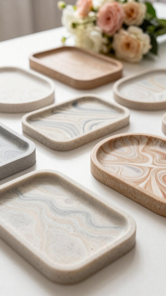 handmade jesmonite tray craft tips