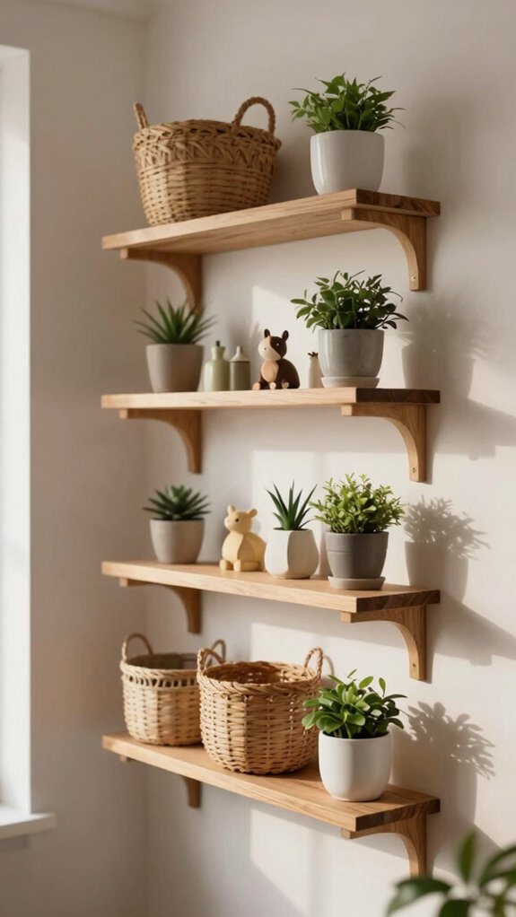 Home Organization Hacks for Small Spaces That Actually Work 4 install shelves with dead zones