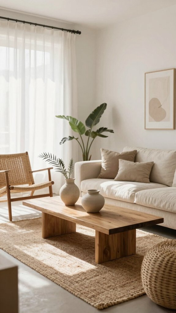 Modern Boho Living Rooms That Feel Bright Instead of Busy 8 light airy boho neutral styling