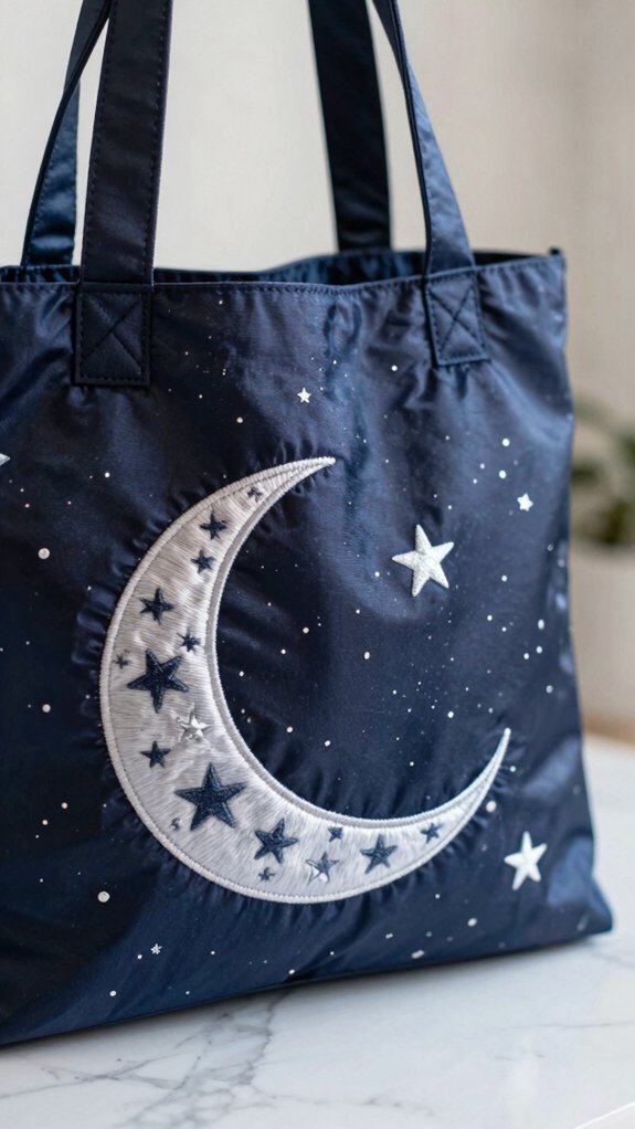 15 Cute Tote Bag Designs You’ll Want to Carry Every Day 10 magical moon and stars night bags