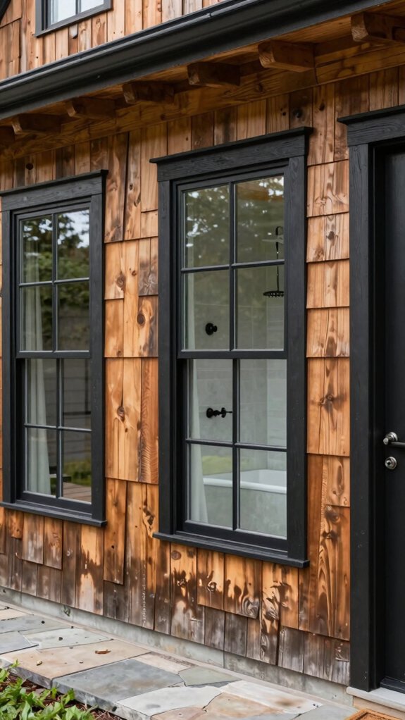 matte black window contrast