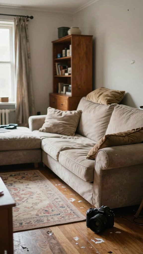 measure for oversized furniture