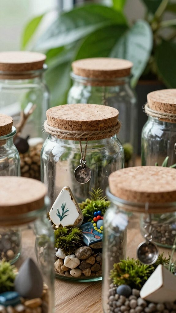 14 Upcycling Art Projects That Turn Everyday Waste Into Decor 12 minimalist glass jar terrarium