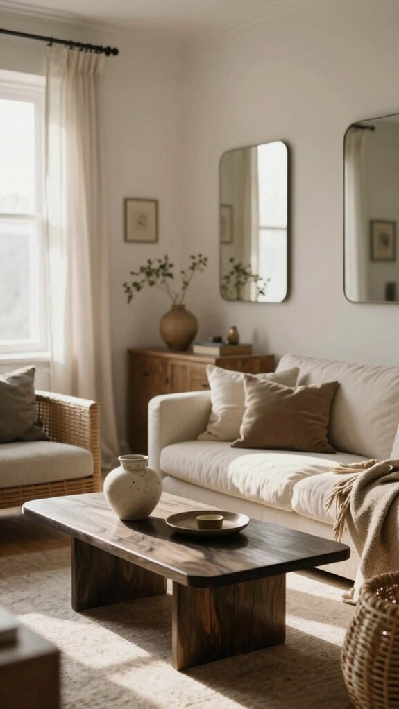 Budget Apartment Decor That Looks Surprisingly Expensive 6 mirrors reflect more light