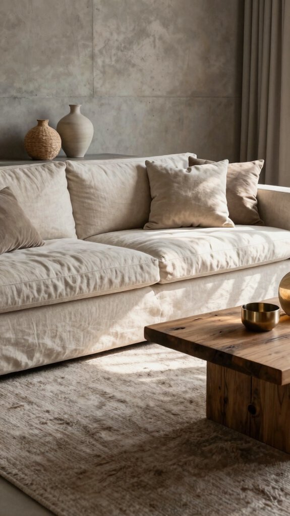 Budget Apartment Decor That Looks Surprisingly Expensive 2 neutral layering textured calm