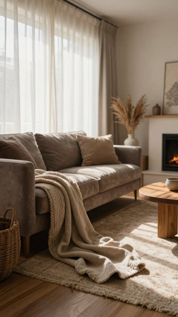 17 Cozy Living Room Ideas You’ll Never Want to Leave 13 oversized ceiling to floor drapes
